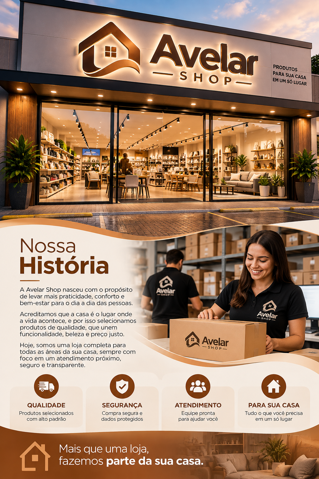Fachada Avelar Shop